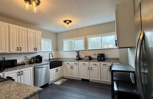 Lawrenceville House | 4-bedroom house in Saint Regis Falls with AC, WiFi, and well appointed Kitchen