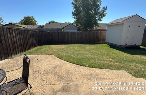 Rowlett House | 4-bedroom house in delightful Rowlett with AC