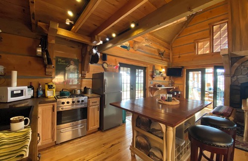 Eagle River Cabin | 40 Acre Wooded Retreat on Columbus Lake with 1300 feet of shoreline.