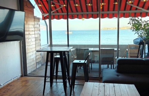 Le Ricanto Apartment | 40m² apartment on the beach, 10m² terrace