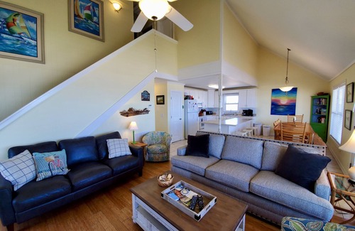 Long Beach House | 5 BR Oceanfront, Oak Island, NC Back To The Beach