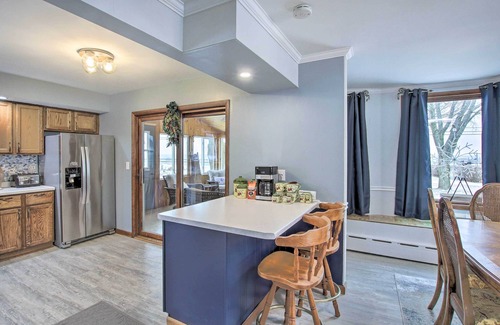 Two Rivers House | 5 Mi to Point Beach State Forest: Home w/Fire Pit