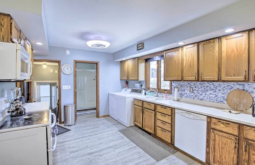 Two Rivers House | 5 Mi to Point Beach State Forest: Home w/Fire Pit