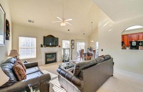 Concord House | 6 Mi to Charlotte Motor Speedway Home with Fire Pit