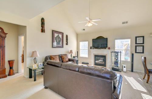 Concord House | 6 Mi to Charlotte Motor Speedway Home with Fire Pit