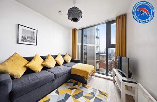 The Westside Apartment | 60 PERCENT OFF FOR LONG STAYS - FOR BUSINESS, FAMILIES, AND LEISURE- Book Today at Premium Executive Serviced Apartments - Birmingham City Center - WestGate, 1 Bed Apt, FREE WI-FI