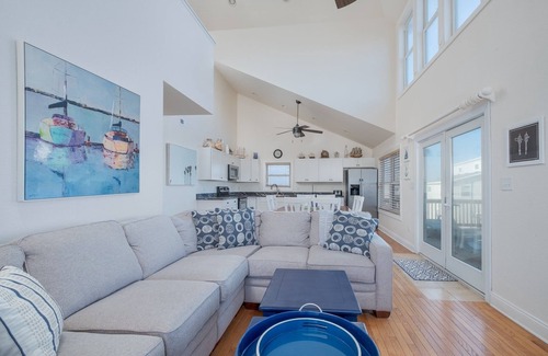 South Nags Head House | 6509- Sandcastle, Charming Pet Friendly Oceanfront Nags Head Rental