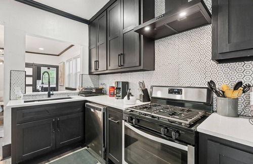 Central Oklahoma City House | 6BR Retreat Comfort Convenience Kitchen 16