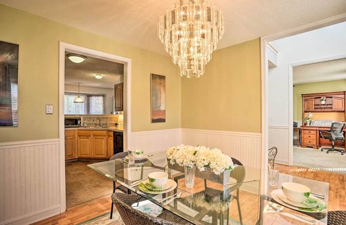 Sandston House | 9 Mi to Richmond: Sandston Home w/Office