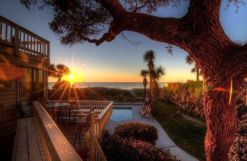 North Forest Beach House | 91 Dune Ln - Oceanfront Home off of North Forest w/Pool & Hot Tub, Dog Friendly