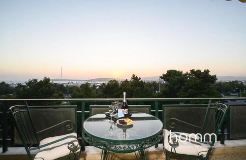 Palaio Faliro Apartment | 95m² homm Spectacular Flisvos Marina Sea View Flat
