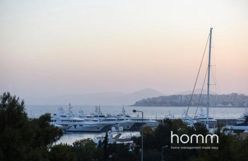 Palaio Faliro Apartment | 95m² homm Spectacular Flisvos Marina Sea View Flat