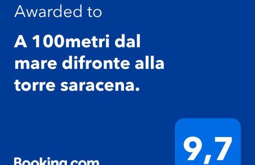 Campomarino di Maruggio Apartment | A 100metri dal mare difronte alla torre saracena.