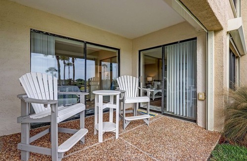 Amelia City Condo | A bright oceanfront condo on the first floor at the Amelia Surf & Racquet Club