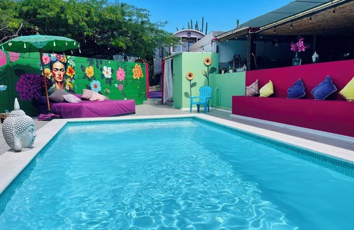 Oranjestad Bed & Breakfast | A Creative Boho Oasis in Aruba — Long-Stay Haven & Yoga Venue