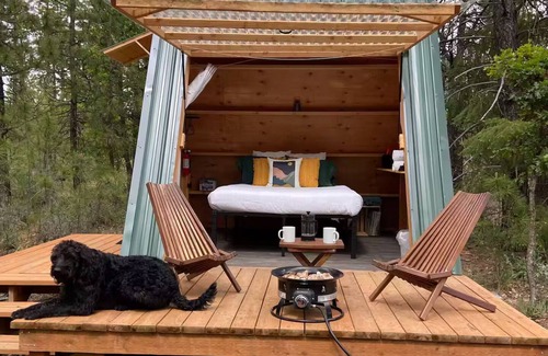 Goldendale Cabin | A-Frame Tiny Cabin in the Woods in Goldendale