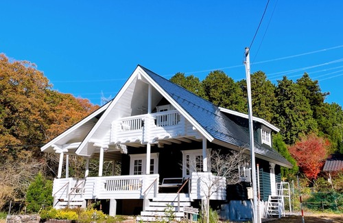 Mikata-gun Cottage | A fullfledged resort log house facing a mountain /Takashima Shiga