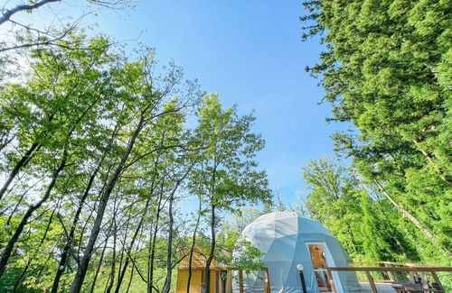 Daisen Cabin | A large glamping facility with a maximum size of 2/Saihaku-gun Tottori