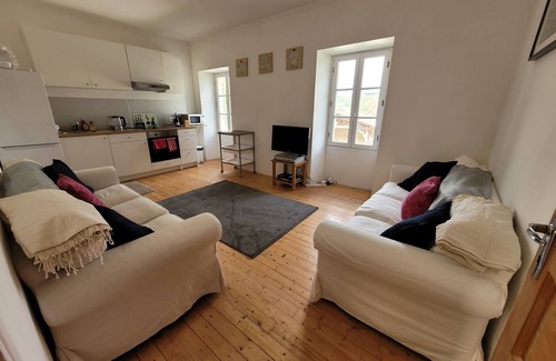 Roquecor House | A peaceful stone house overlooking the stunning hill top village of Roquecor