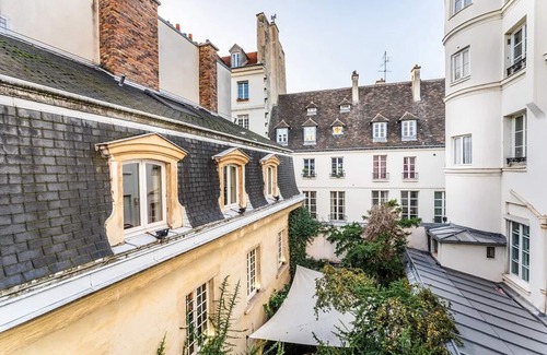 Arsenal Apartment | A Verdant Escape:580m2:Expansive Townhouse Nestled in a Marais Cul-de-Sac