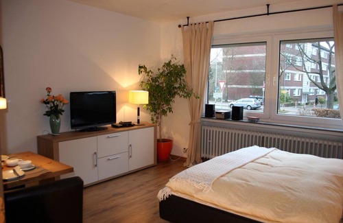Mitte-Sud Apartment | Aasee-studio Münster, 1-2 Pers