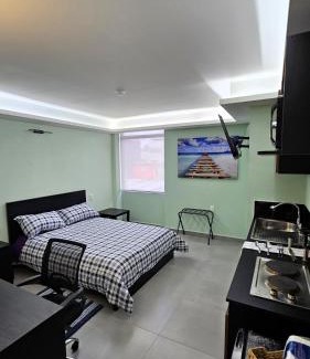 Cuautitlan Izcalli Apartment | ACEQUIA Master Suites BLACK & WHITE