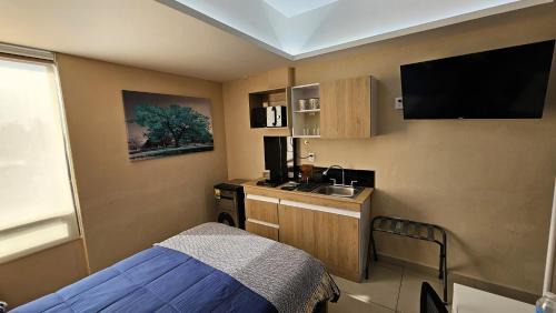 Cuautitlan Izcalli Apartment | ACEQUIA Master Suites BLACK & WHITE