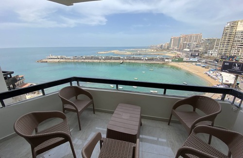 Ar-Raml 1 Apartment | Alexandria Luxury Apartments Gleem 1 Direct Sea View