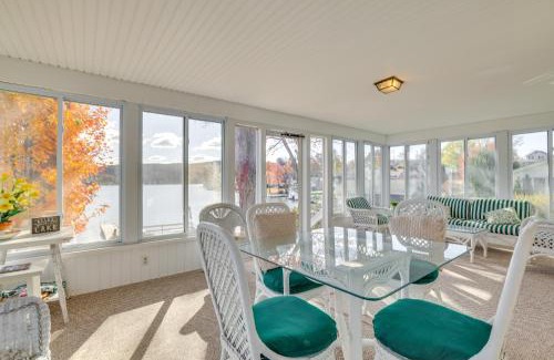 Center Moreland House | All-Season Getaway on Lake Winola Dock and Sunroom!