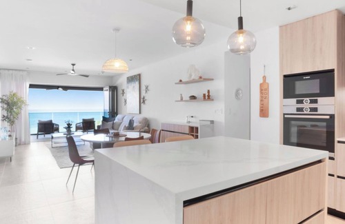 Brighton Condo | Allure 302: 2BR Beachfront Condo with Infinity Pool, Sun Deck, Gym, Fire Pit etc