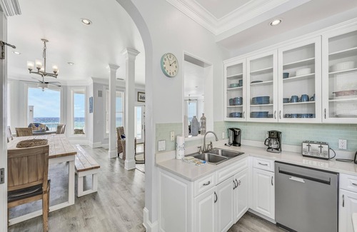 Crystal Beach House | Already There | Beachfront, Remodeled Pool, Golf Cart