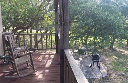 Fredericksburg Cabin | Amish cabin at Wolf Creek Guest Ranch