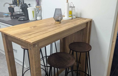 Audun-le-Tiche Apartment | Apartamento a 5 minutos de Luxemburgo fully equipped kitchen, lovely terrace
