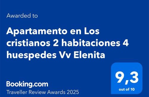 Los Cristianos Apartment | Apartamento en Los cristianos 2 habitaciones 4 huespedes Vv Elenita