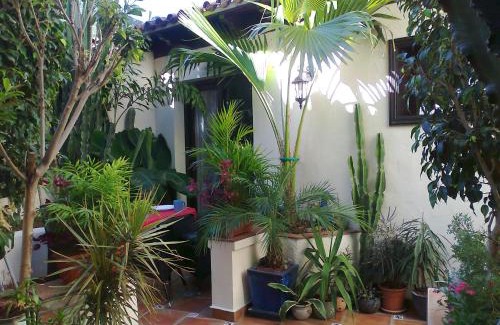 El Guincho Apartment | Apartamentos Monasterio de San Antonio - Rustikales Apartment mit kleiner Innenhofterrasse