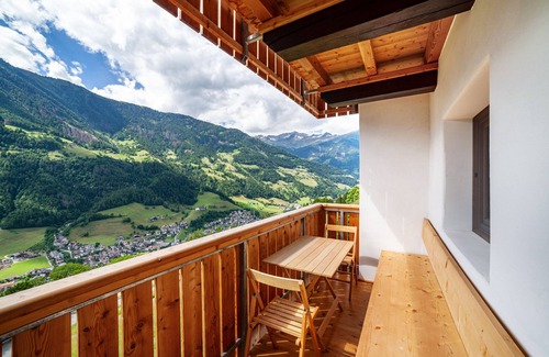 San Leonardo in Passiria Apartment | Apartment 'Bergchalet Prantach W75' with Mountain View, Shared Terrace and Wi-Fi