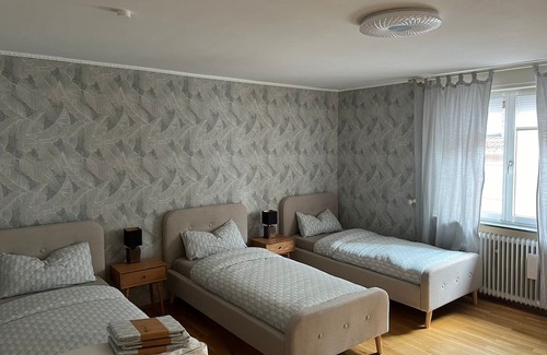 Worms Apartment | Apartment 'Albert-Schulte Park' with Shared Garden, Wi-Fi and Air Conditioning