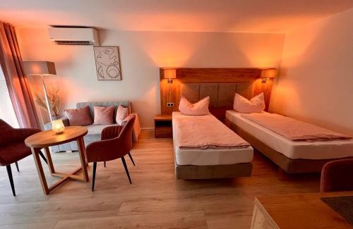 Ergersheim Apartment | Apartment -Amalia- mit Klimaanlage & überdachte Terrasse & Parkplatz FREE