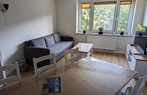 Hermannsdorf Apartment | Apartment 'Bergsonne' | 6 p., 2 bedrooms, modern, fiber optic/WLAN, ski holder
