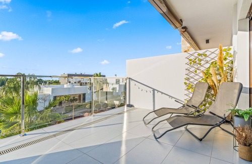 Orihuela Costa Apartment | Apartment 'Casa Marysol' with Sea View, Wi-Fi and Air Conditioning