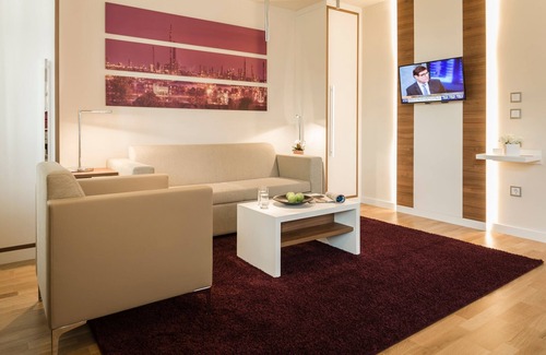 Nordliche Innenstadt Apartment | Apartment B 75m² - Living Apartments Ludwigshafen