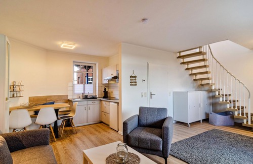 Schillig Apartment | Apartment 'Ferienwohnung Boje 20' with Balcony and Wi-Fi