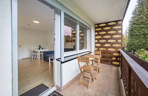 Osterode am Harz Apartment | Apartment "Große" with Mountain View, Terrace & Wi-Fi