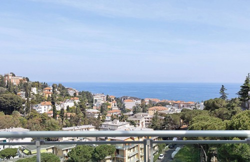 Sanremo Apartment | Apartment Hotel Modus Vivendi 406 with Sea View, Pool, Wi-Fi & Terrace