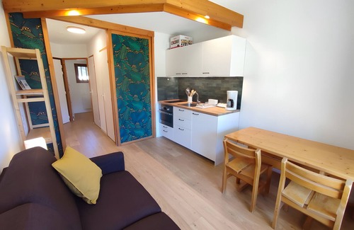 Gresse-en-Vercors Apartment | Apartment 'La Canopée - Grand Veymont View' with Mountain View and Private Terrace