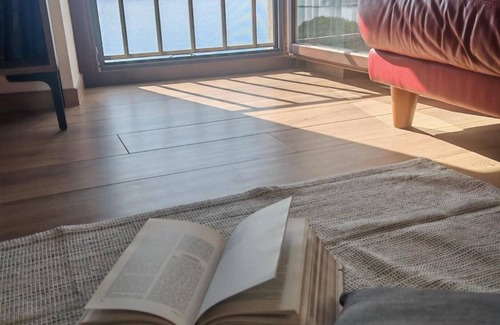 Voltri Apartment | Apartment 'La Mansarda Di Crevari' with Sea View, Wi-Fi and Air Conditioning