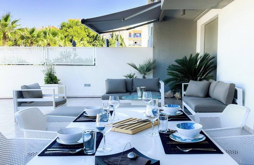 Torrox Costa Apartment | Apartment "Panorama III" Near the Beach with Pool