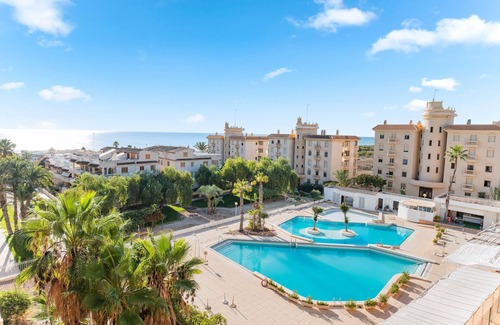 Guardamar del Segura Apartment | Apartment 'Penthouse, Sea View Guardamar' with Sea View, Wi-Fi and Air Conditioning