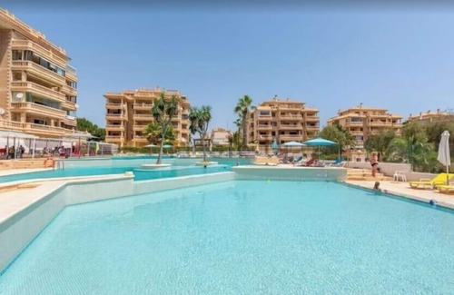 Guardamar del Segura Apartment | Apartment 'Penthouse, Sea View Guardamar' with Sea View, Wi-Fi and Air Conditioning