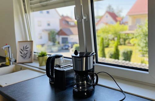 Stein Apartment | Apartment with balcony, Stein near Nuremberg